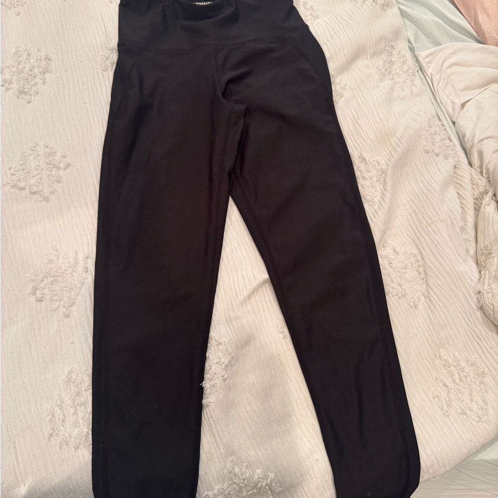 Black High-Waisted Leggings